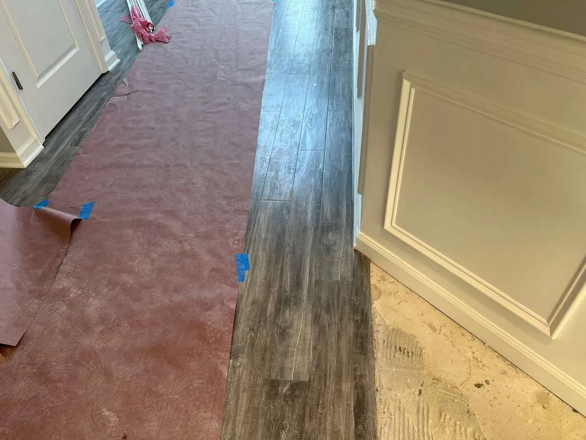 Completed marble shower restoration in Hudson Falls